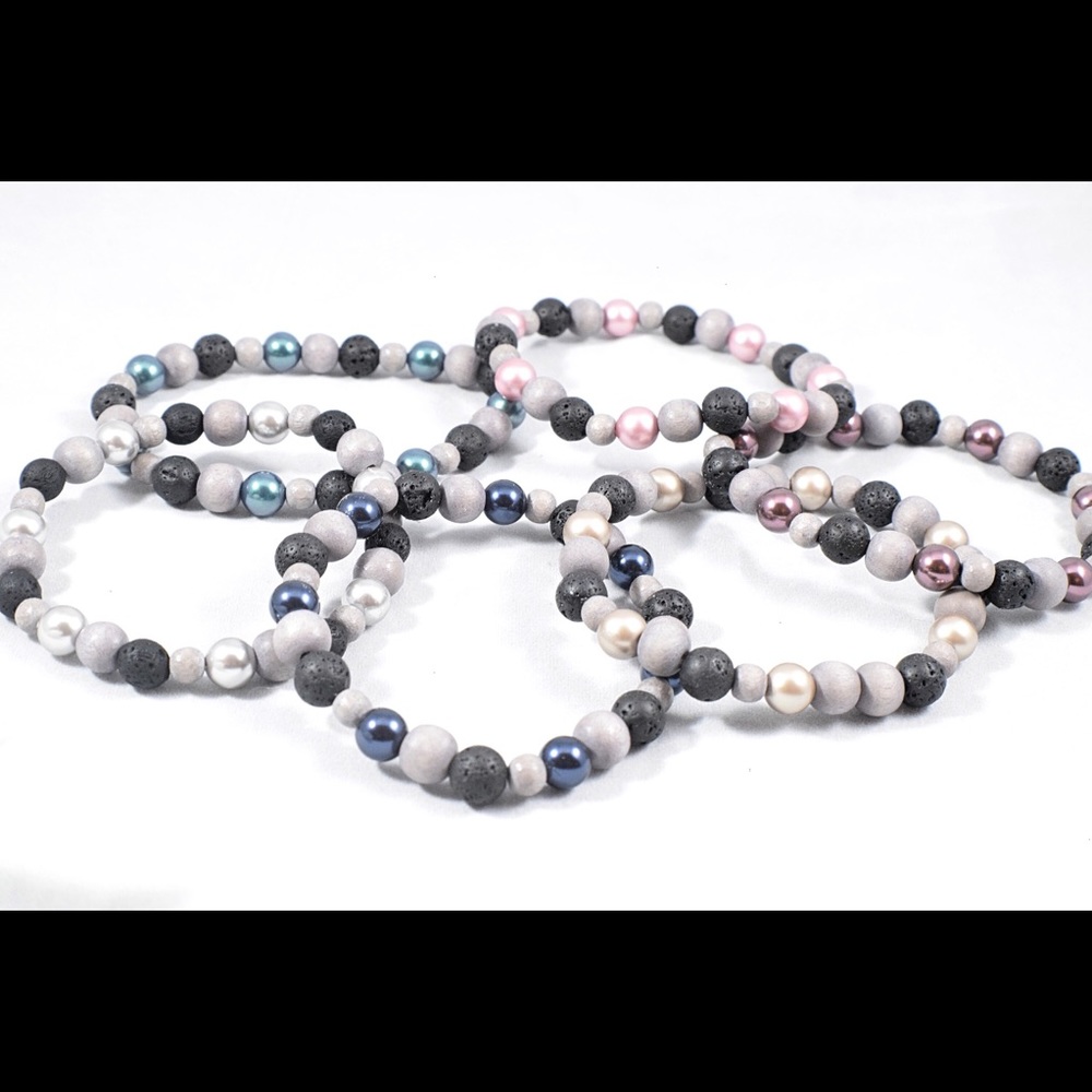 Lava bead bracelet